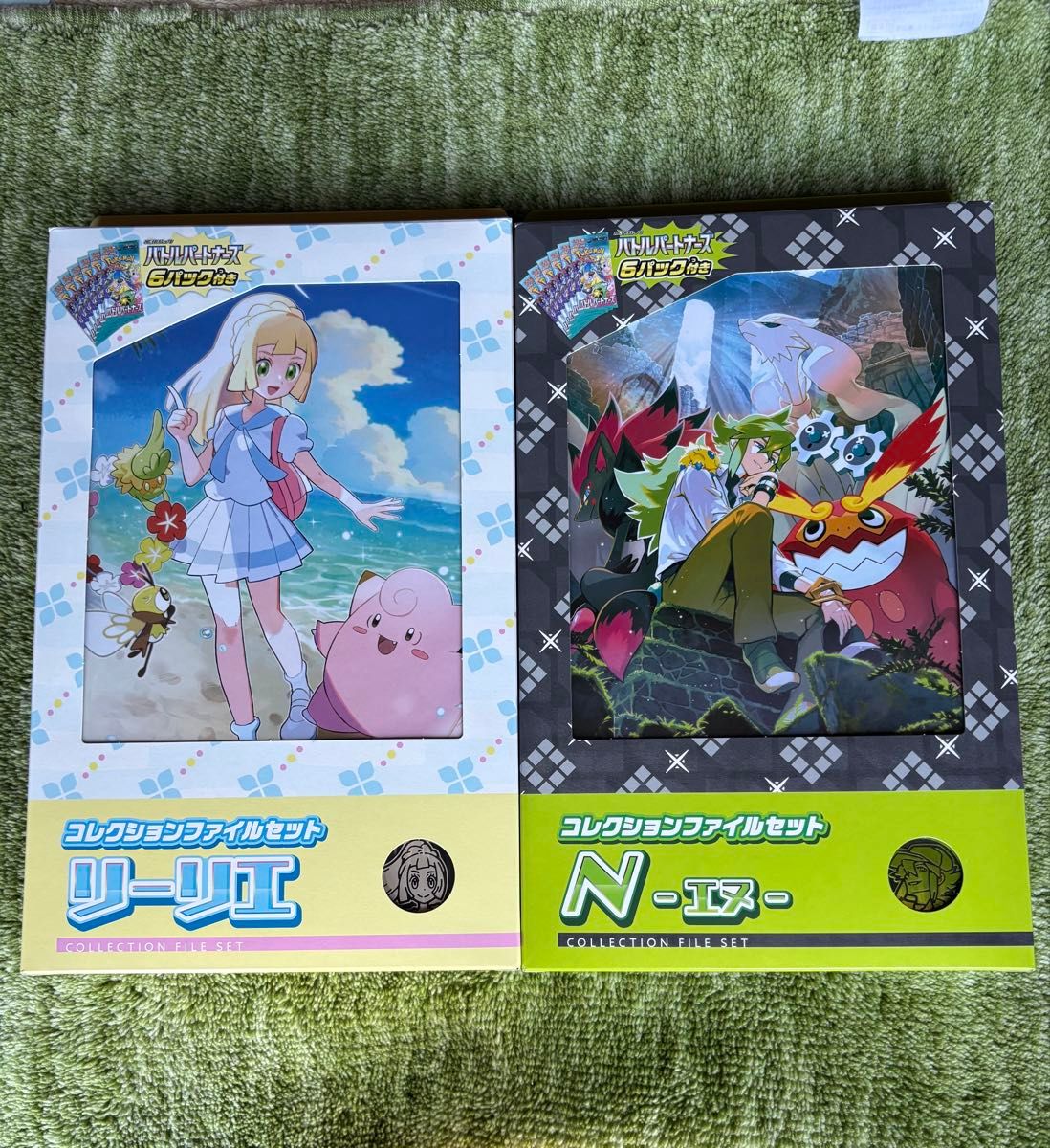 ポケモンカードゲーム コレクションファイルセット リーリエ N ポケモンカードゲーム コレクションファイルセット リーリエ N