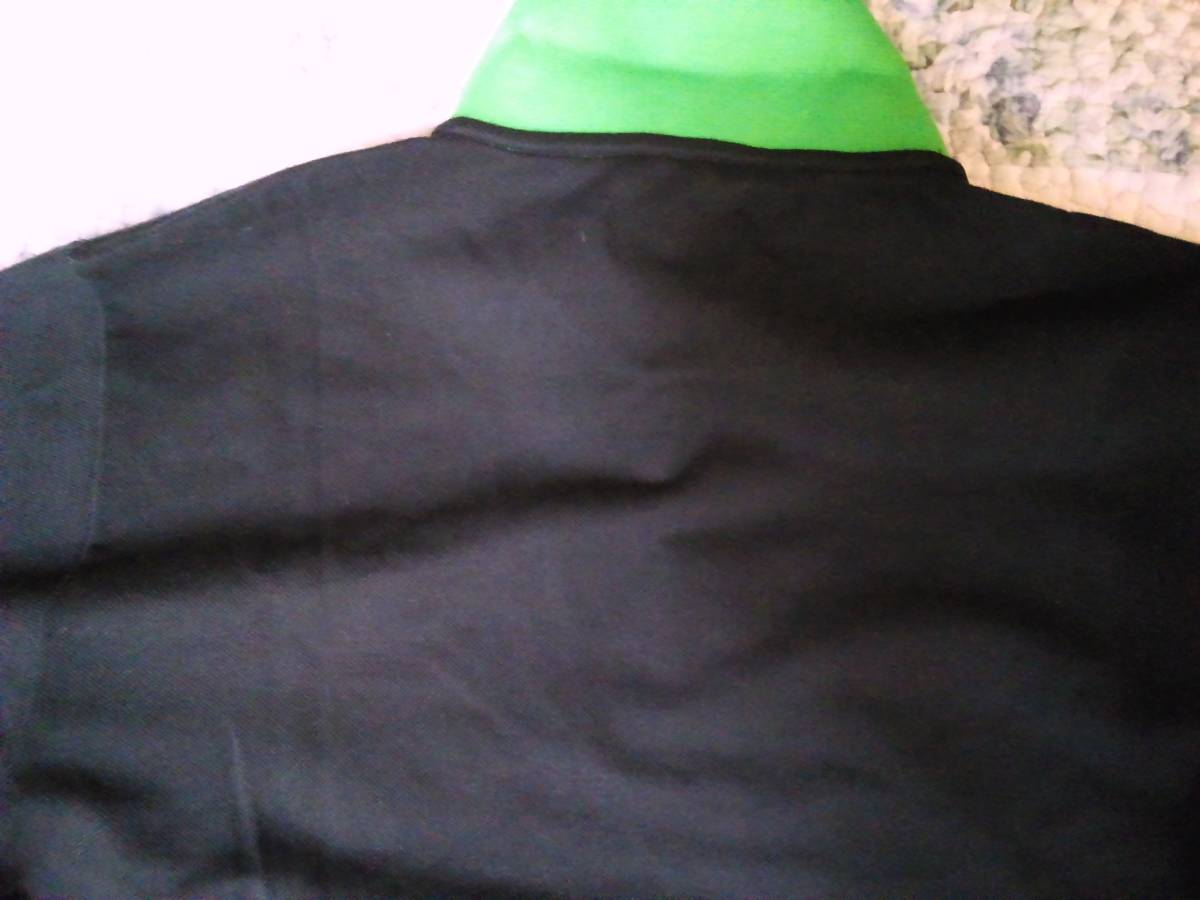 K・SWISS　プラスデオ　ポロシャツ　サイズ・LL　黒　左肩下に66　新品未使用品_画像5
