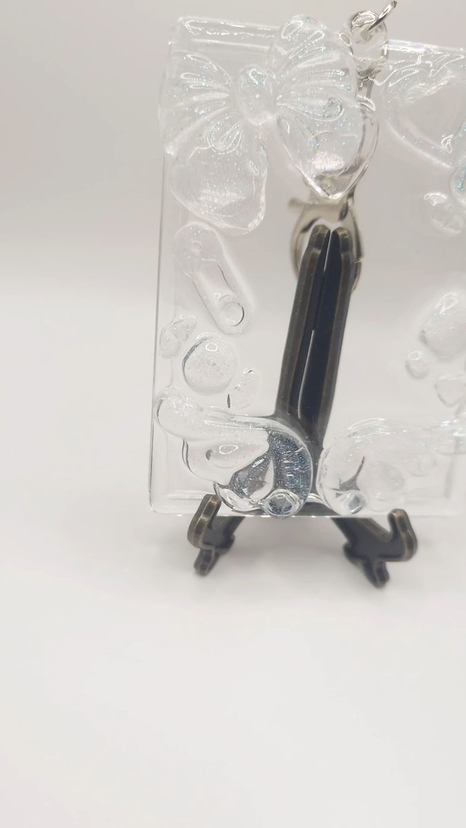 クリアカラー フォトインキーホルダー 硬質ケース キーホルダー ハンドメイド