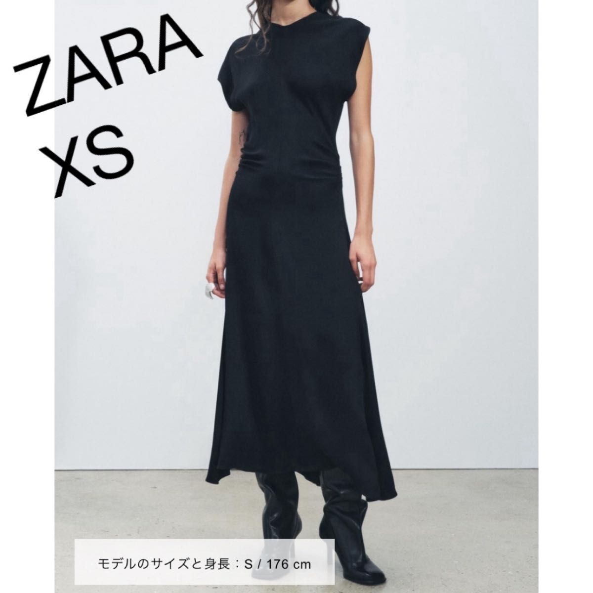 ZW COLLECTION ドレープディテール ロングワンピース|Yahoo ZW COLLECTION ドレープディテール ロングワンピース|Yahoo