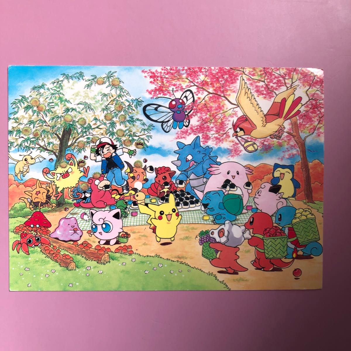 ポケモン ポストカードピカチュウ発売記念 オリジナルアート ポケモン ポストカードピカチュウ発売記念 オリジナルアート