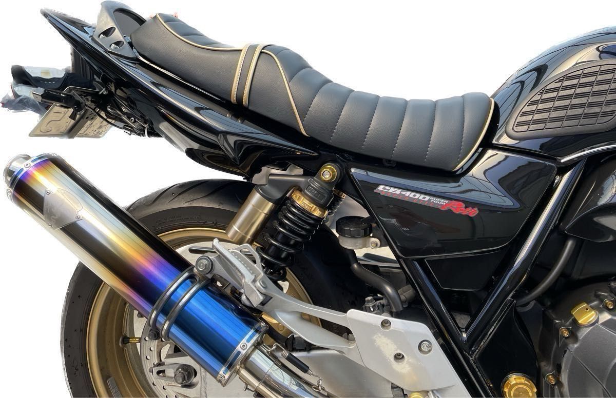 台数限定 金パイピング&金タックロールシート ホンダ CB400SFSB 台数限定 金パイピング&金タックロールシート ホンダ CB400SFSB