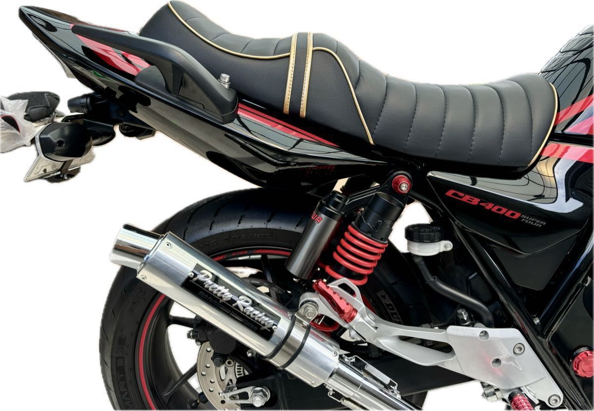 台数限定 金パイピング&金タックロールシート ホンダ CB400SFSB 台数限定 金パイピング&金タックロールシート ホンダ CB400SFSB