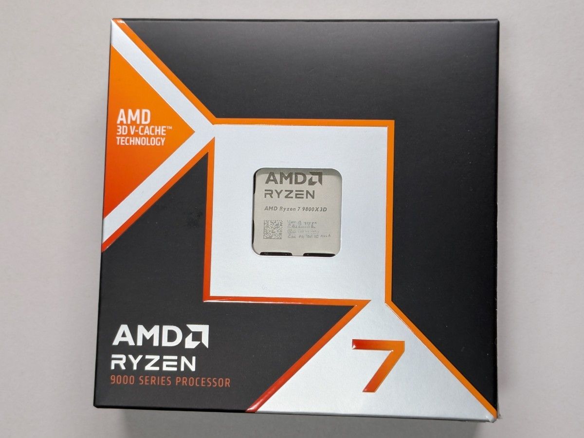 AMD Ryzen 7 9800X3D 国内正規品|Yahoo!フリマ(旧PayPayフリマ) AMD Ryzen 7 9800X3D 国内正規品|Yahoo!フリマ(旧PayPayフリマ)