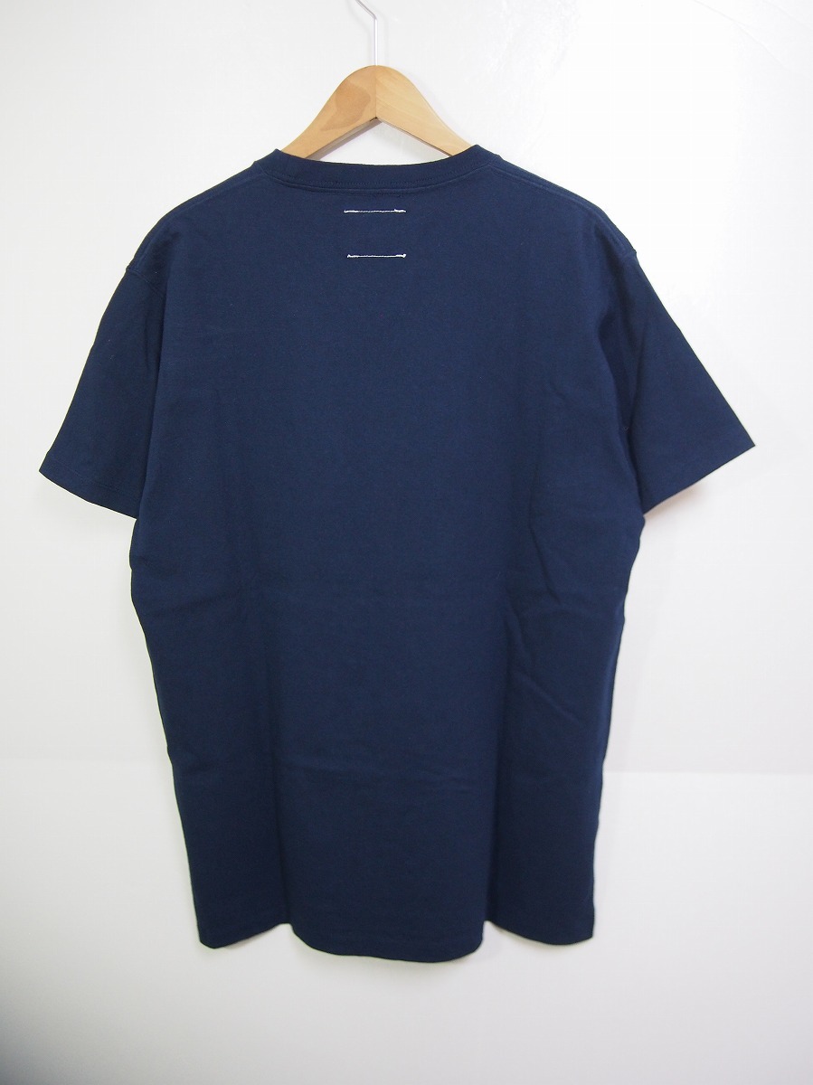 美品19SS BLANCKブランク ROCK STAR BJ TEE Tシャツ 半袖カットソー 紺1215Jの画像2