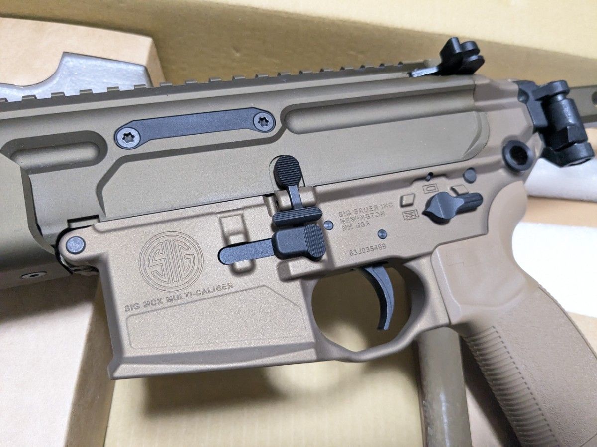 セラコート 刻印仕様】 APFG SIG MCX SPEAR LT 9in SBR GBB セラコート 刻印仕様】 APFG SIG MCX SPEAR LT 9in SBR GBB