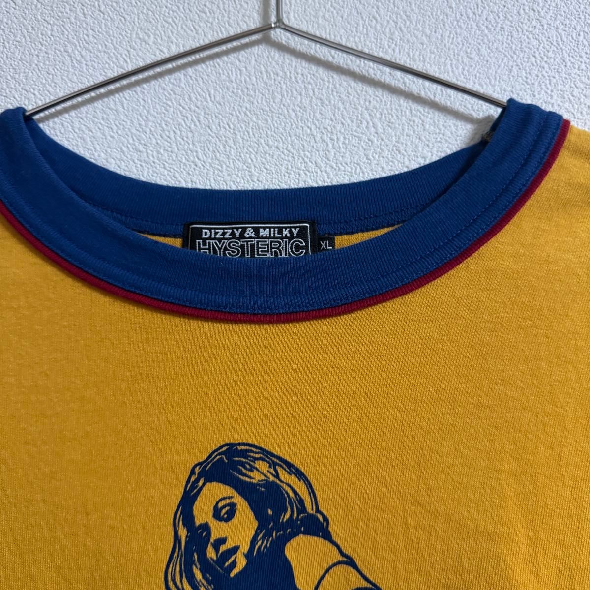HYSTERIC GLAMOUR 長袖Tシャツ ヴィクセンガール リンガー HYSTERIC GLAMOUR 長袖Tシャツ ヴィクセンガール リンガー