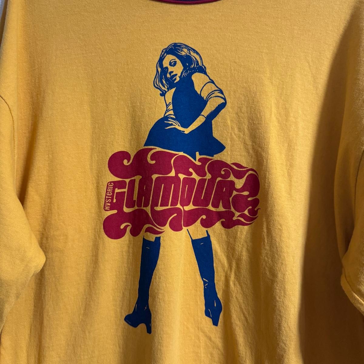 HYSTERIC GLAMOUR 長袖Tシャツ ヴィクセンガール リンガー HYSTERIC GLAMOUR 長袖Tシャツ ヴィクセンガール リンガー