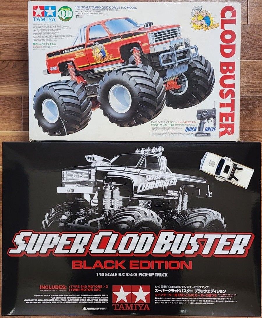 新品】スーパークラッドバスター ブラックエディション 1/10 新品】スーパークラッドバスター ブラックエディション 1/10