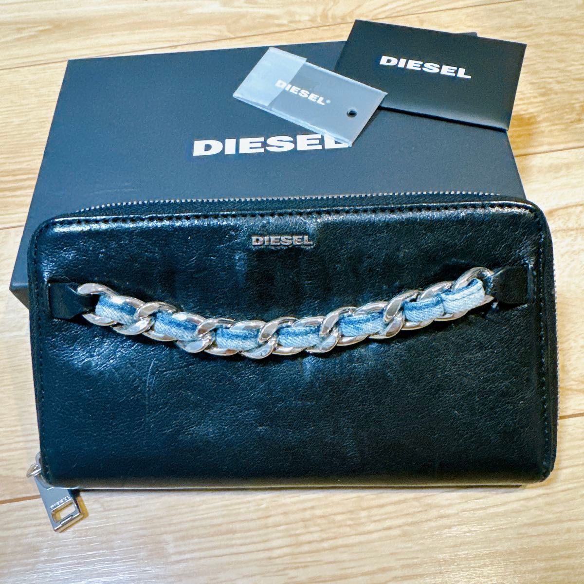 DIESEL デニム チェーンレザー長財布|Yahoo!フリマ(旧PayPay DIESEL デニム チェーンレザー長財布|Yahoo!フリマ(旧PayPay
