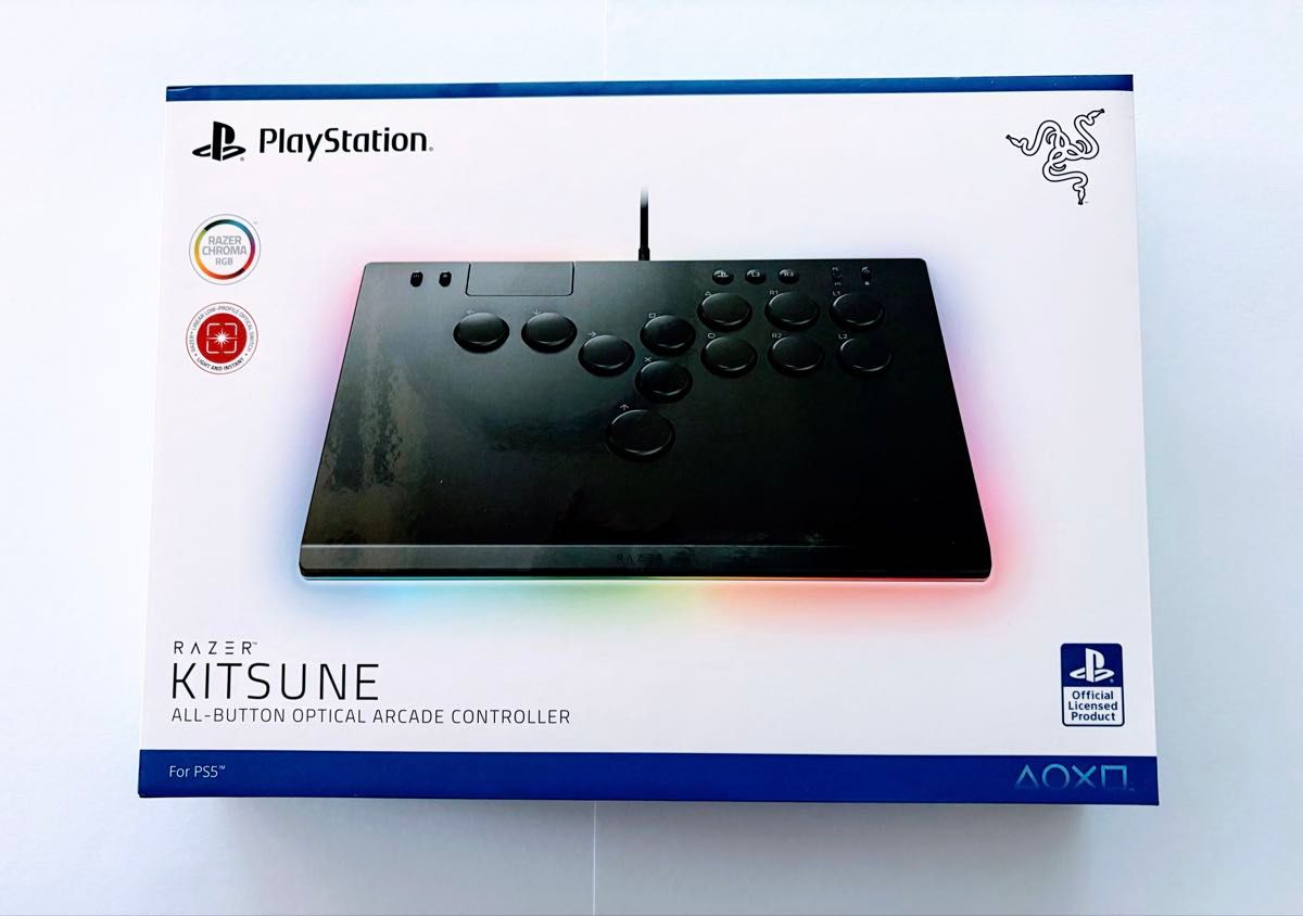 Razer KITSUNE 新品未使用未開封 アーケードコントローラー PS5 Razer KITSUNE 新品未使用未開封 アーケードコントローラー PS5