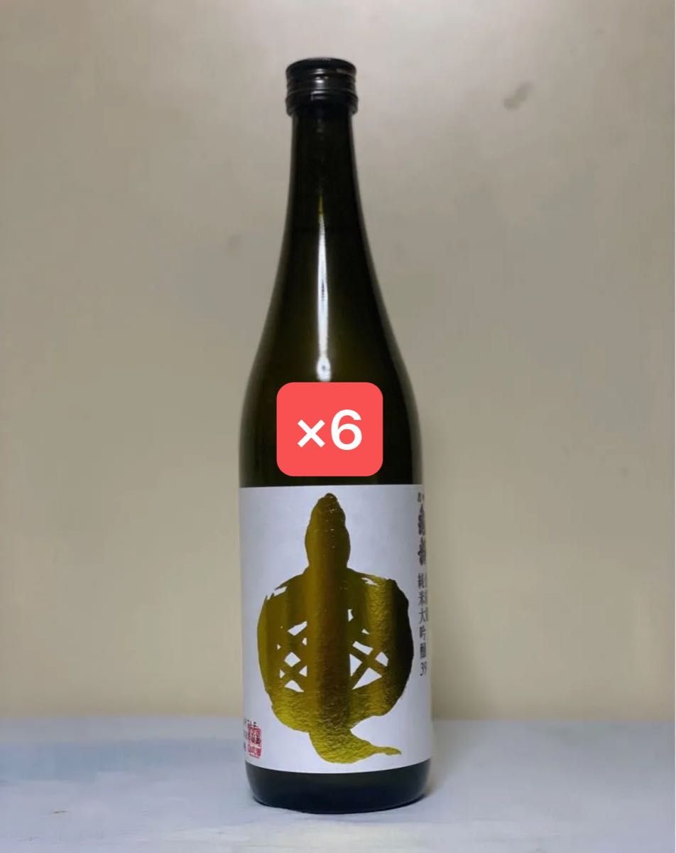 信州亀齢 ・純米大吟醸39 金紋錦 金亀 720ml 6本セット 新品 信州亀齢 ・純米大吟醸39 金紋錦 金亀 720ml 6本セット 新品