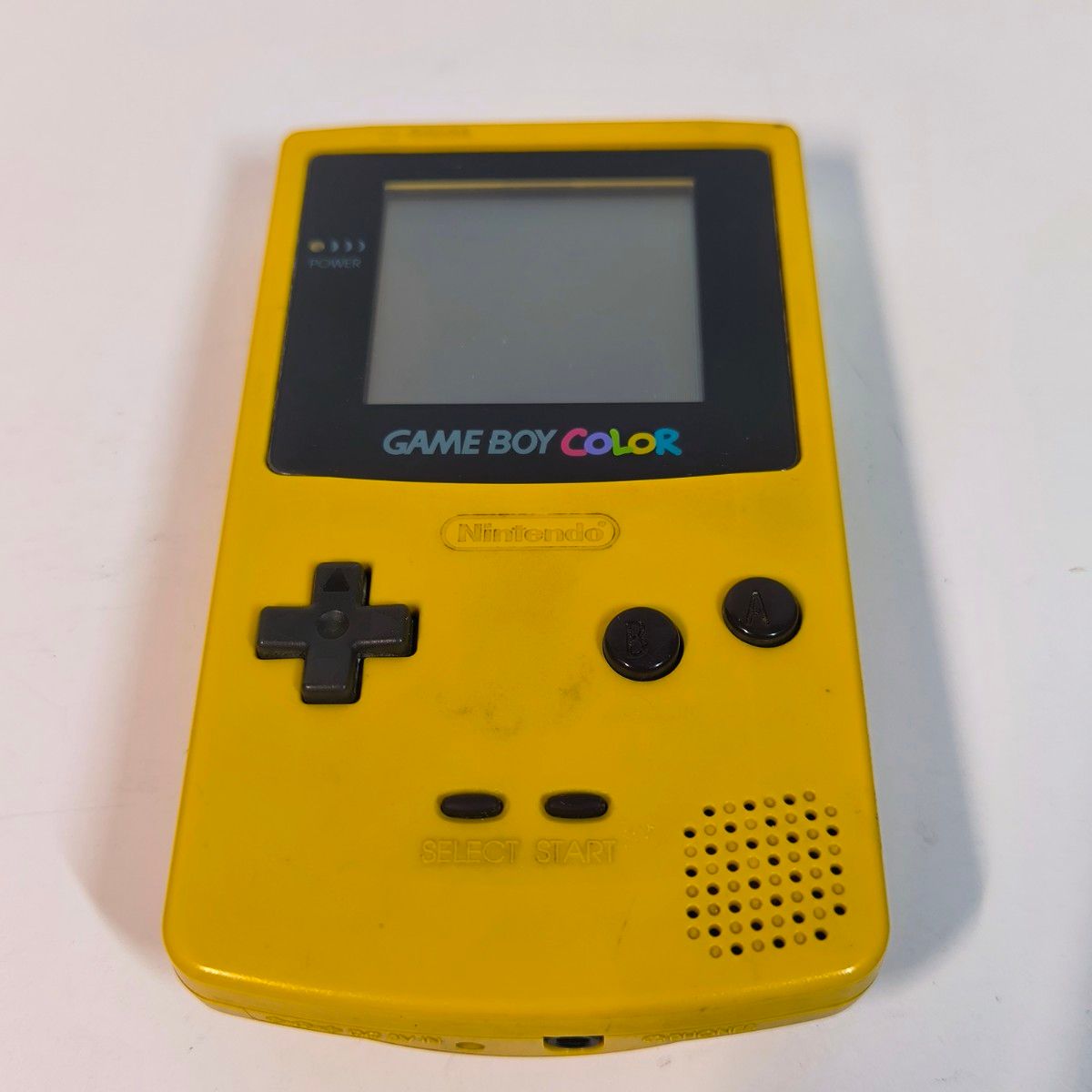 ー品販売 任天堂 ゲームボーイカラー イエロー 本体 動作品 Nintendo GAME 本体