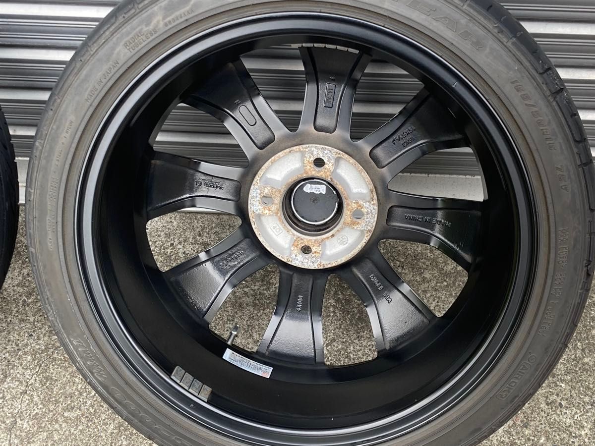 ①【美品】165/50R16 タイヤホイールセット ロクサーニ バトル ①【美品】165/50R16 タイヤホイールセット ロクサーニ バトル