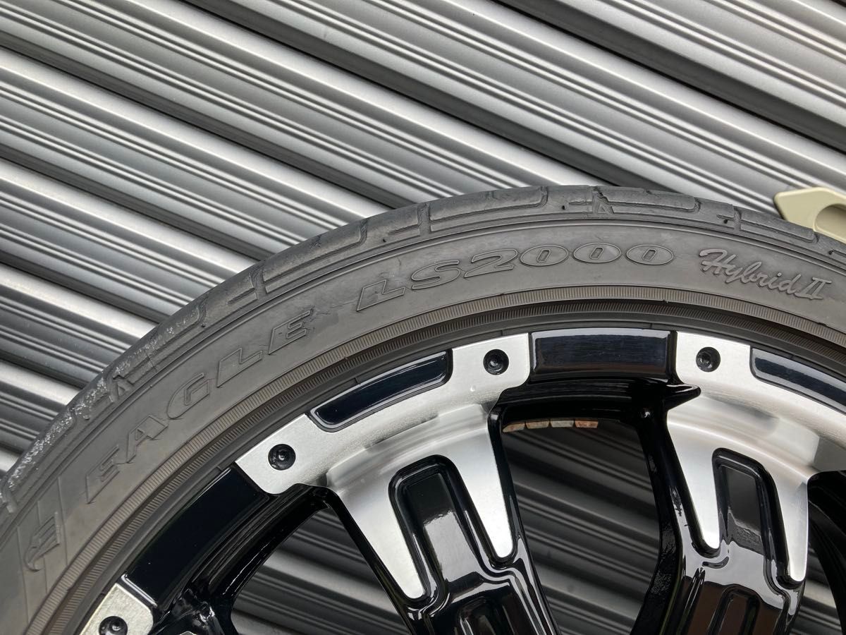 ①【美品】165/50R16 タイヤホイールセット ロクサーニ バトル ①【美品】165/50R16 タイヤホイールセット ロクサーニ バトル