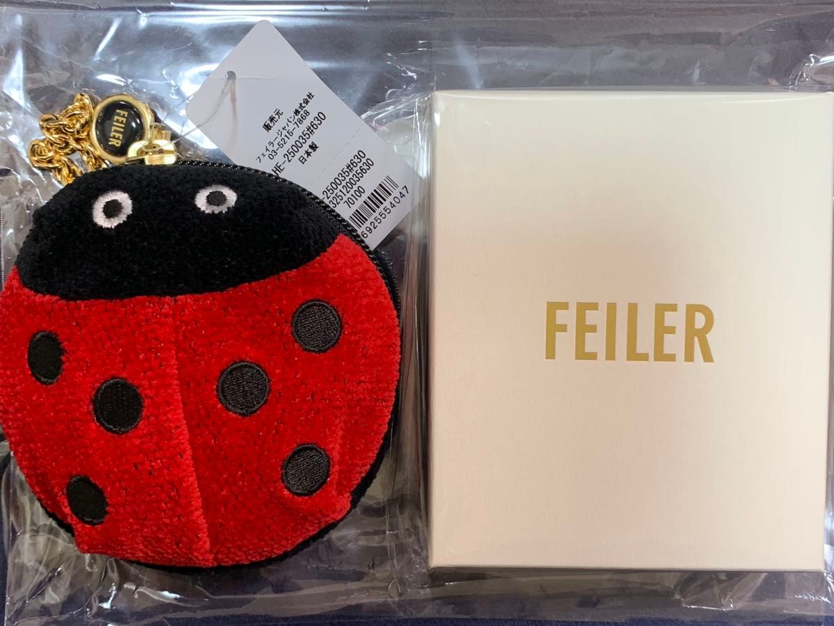 フェイラー 銀座本店限定 10周年記念 銀座チャーム テントウムシ フェイラー 銀座本店限定 10周年記念 銀座チャーム テントウムシ