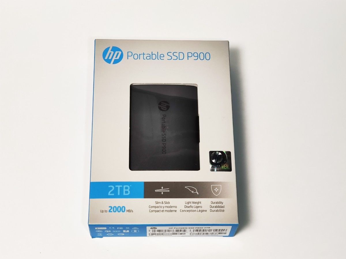 HP P900 外付けSSD 2TB USB3 2 Gen2x2 ポータブルSSD 最大読出 HP P900 外付けSSD 2TB USB3 2 Gen2x2 ポータブルSSD 最大読出