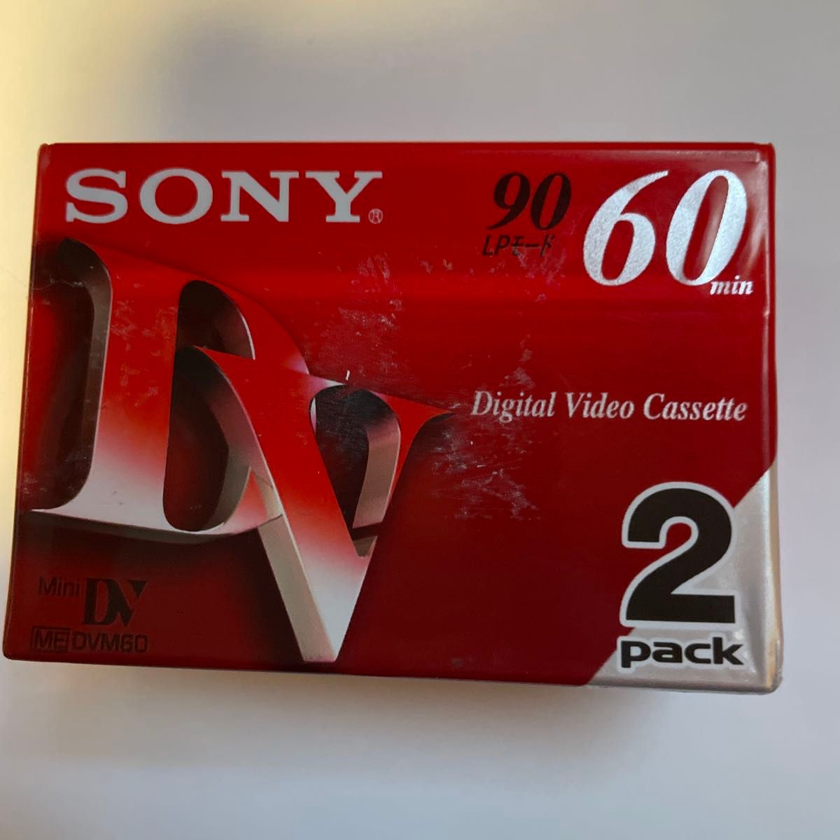 SONY MiniDVカセットテープ 2本パック 60分 未使用 MEDVM60 SONY MiniDVカセットテープ 2本パック 60分 未使用 MEDVM60