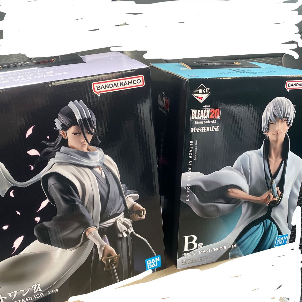 ブリーチ 一番くじ BLEACH B賞 市丸ギンとラストワン賞 朽木白哉 ブリーチ 一番くじ BLEACH B賞 市丸ギンとラストワン賞 朽木白哉