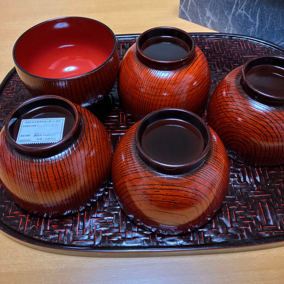 未使用】木乾 木彫 けやき 布袋汁椀 吸物椀 汁椀 5客|Yahoo 未使用】木乾 木彫 けやき 布袋汁椀 吸物椀 汁椀 5客|Yahoo