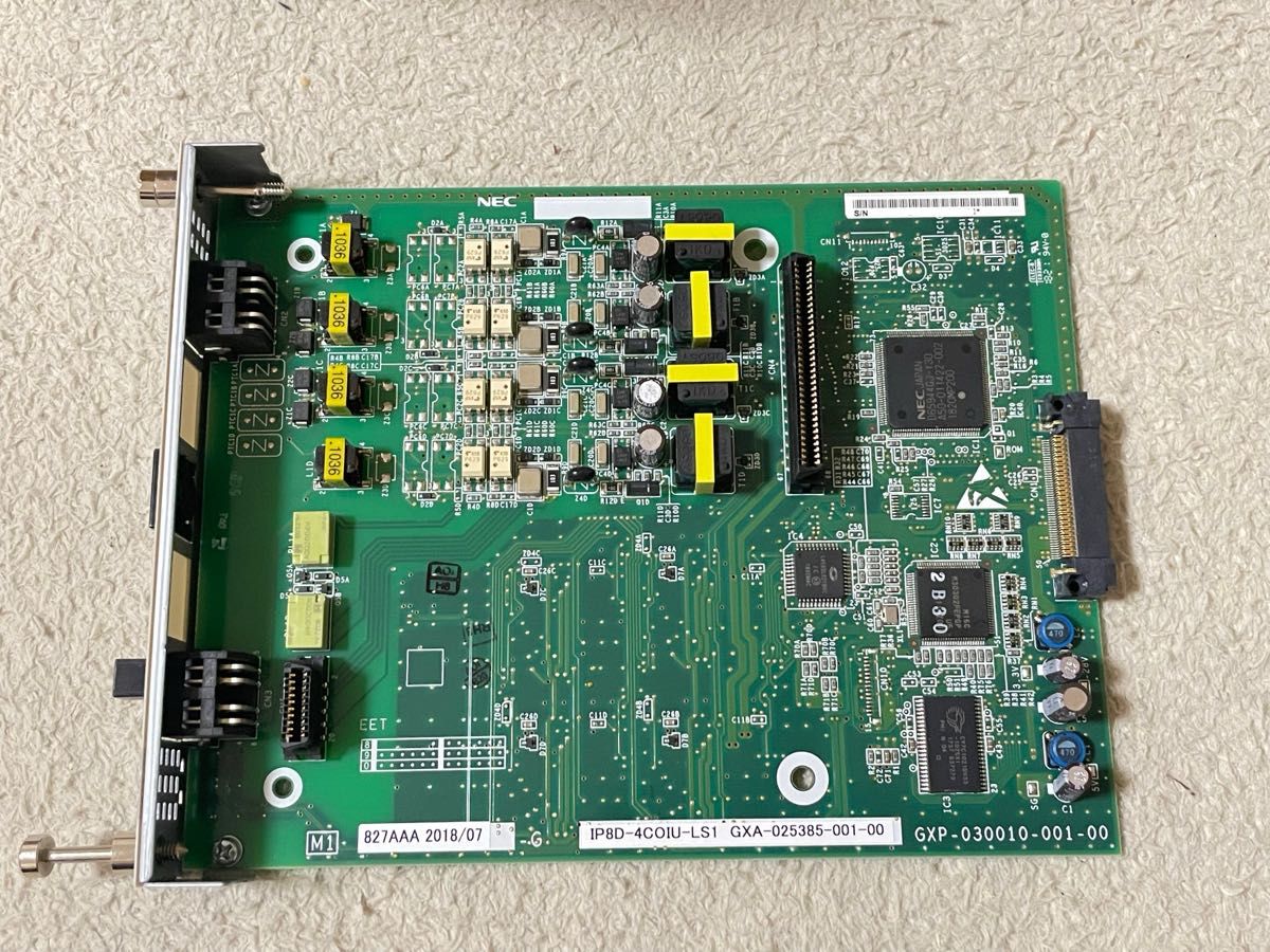 NEC Aspire WX IP8D-4COIU-LS1(4回線アナログ外線ユニット)④ NEC Aspire WX IP8D-4COIU-LS1(4回線アナログ外線ユニット)④