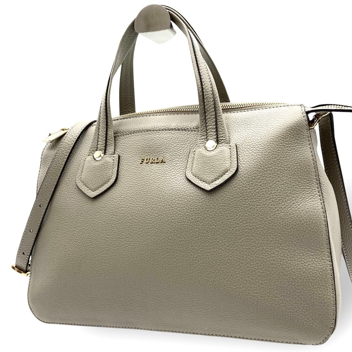 美品】 FURLA フルラ ジャダ ショルダーバッグ ハンドバッグ 美品】 FURLA フルラ ジャダ ショルダーバッグ ハンドバッグ
