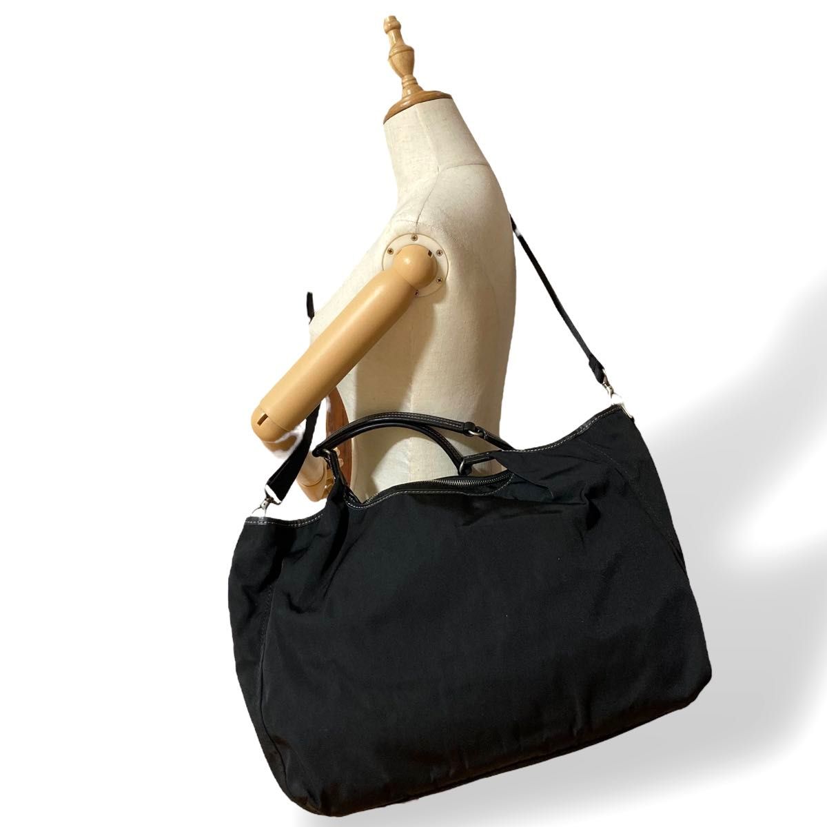 美品】 SAZABY サザビー ボストンバッグ ショルダーバッグ 2way 美品】 SAZABY サザビー ボストンバッグ ショルダーバッグ 2way