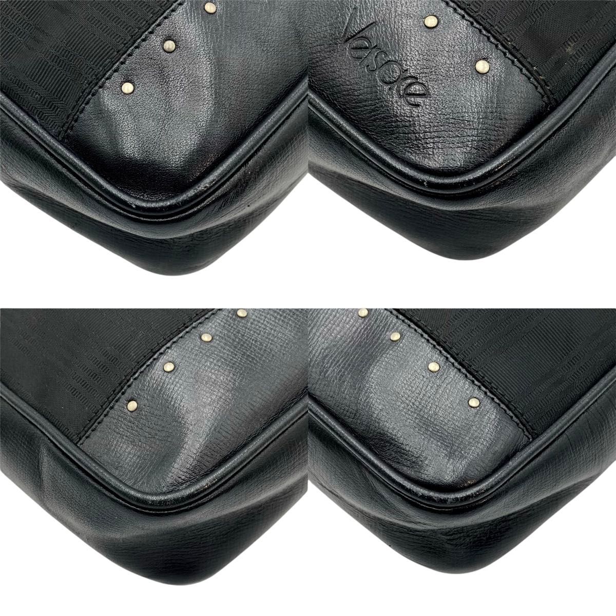 美品】 Gianni Versace ジャンニヴェルサーチ セカンドバッグ 美品】 Gianni Versace ジャンニヴェルサーチ セカンドバッグ