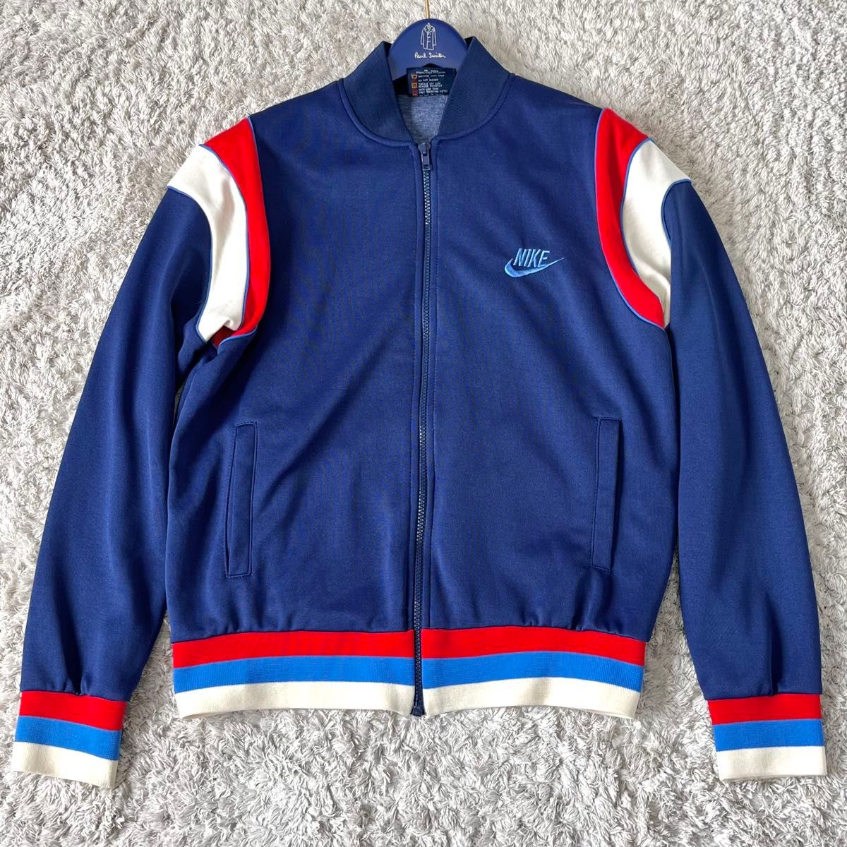 80'S NIKE ナイキ ビンテージ 紺タグ トラックジャケット 80'S NIKE ナイキ ビンテージ 紺タグ トラックジャケット