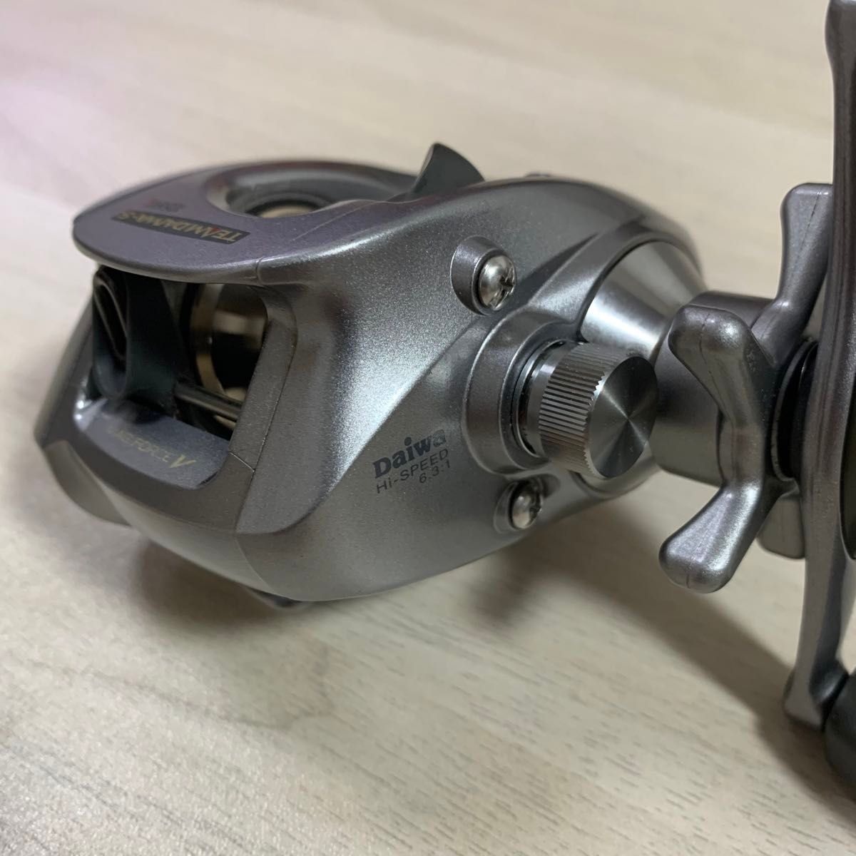 TEAM DAIWA チームダイワ-S 105HVL 左巻き ベイトリール made in TEAM DAIWA チームダイワ-S 105HVL 左巻き ベイトリール made in