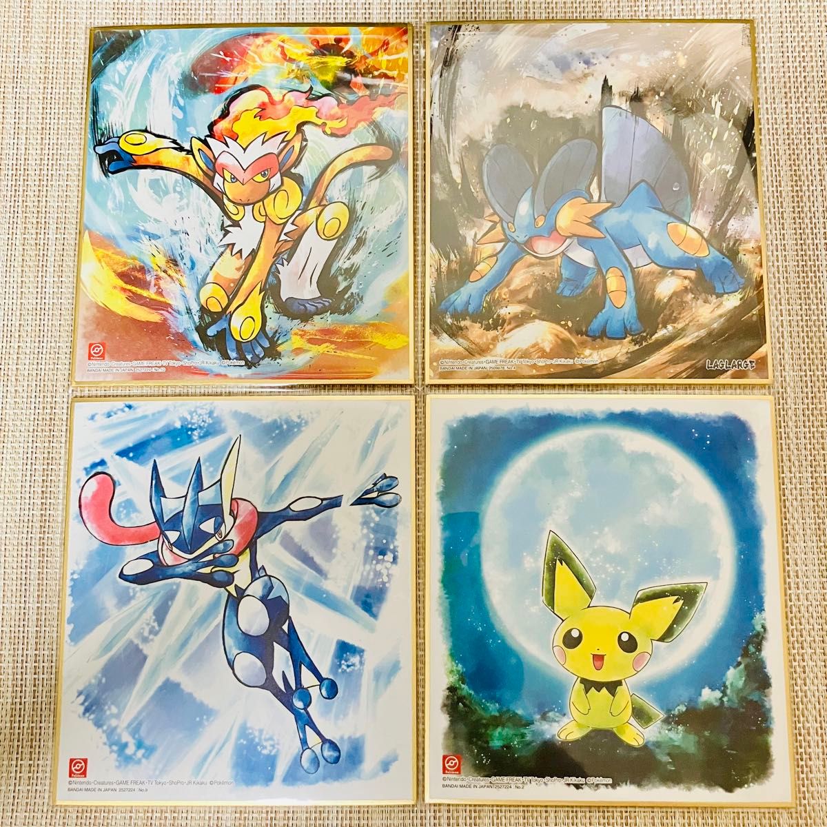 ポケモン 色紙ART 20枚まとめ売り 色紙アート Pocket Monsters ポケモン 色紙ART 20枚まとめ売り 色紙アート Pocket Monsters