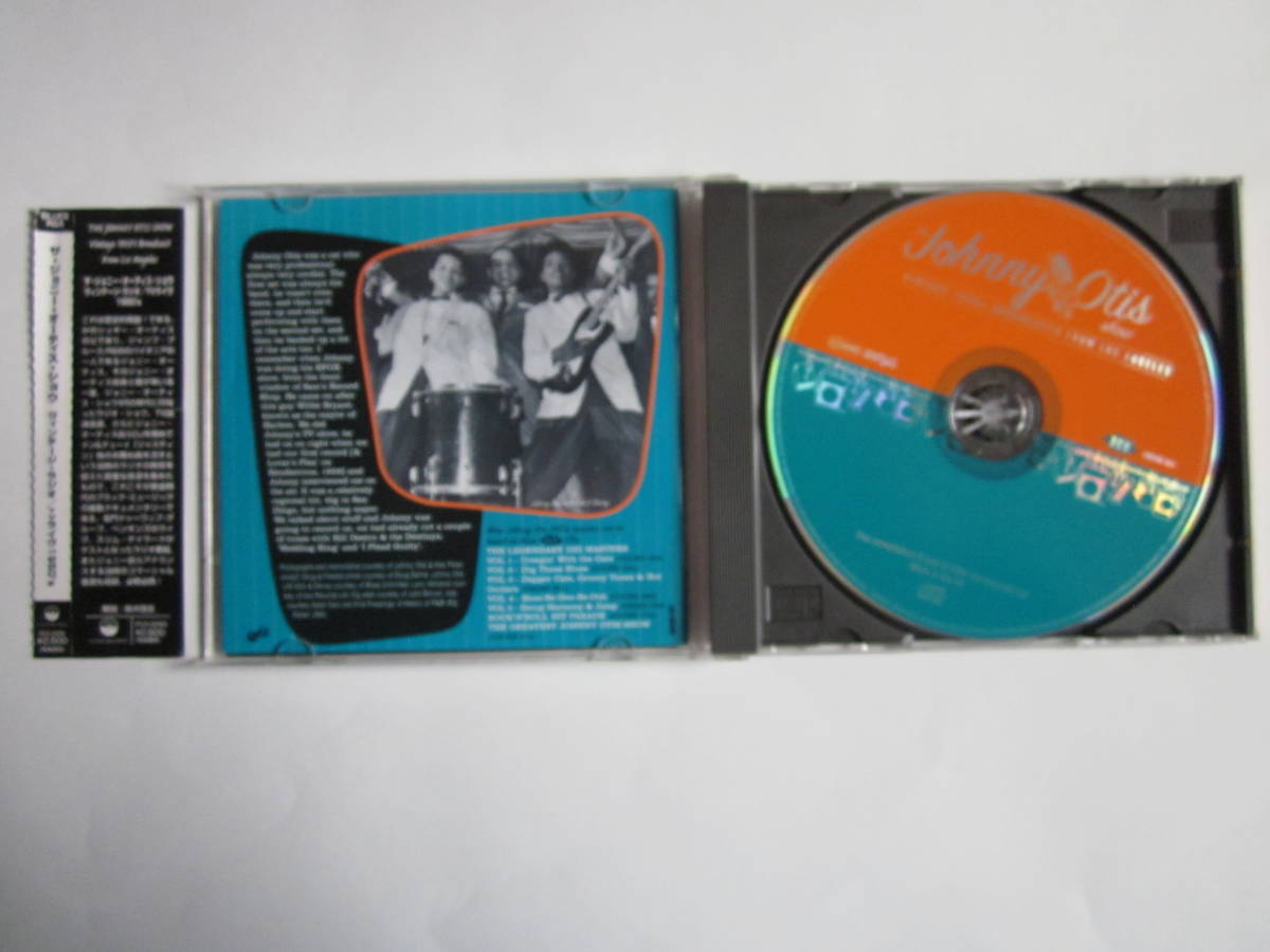 国内盤CD Johnny Otis ザ・ジョニー・オーティス・ショウ ヴィンテージ・ラジオ/TVライヴ1950’s Pヴァインレコード _画像3