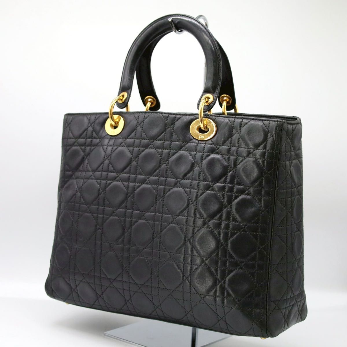 レディディオール Dior Christian カナージュ ハンドバッグ レディディオール Dior Christian カナージュ ハンドバッグ