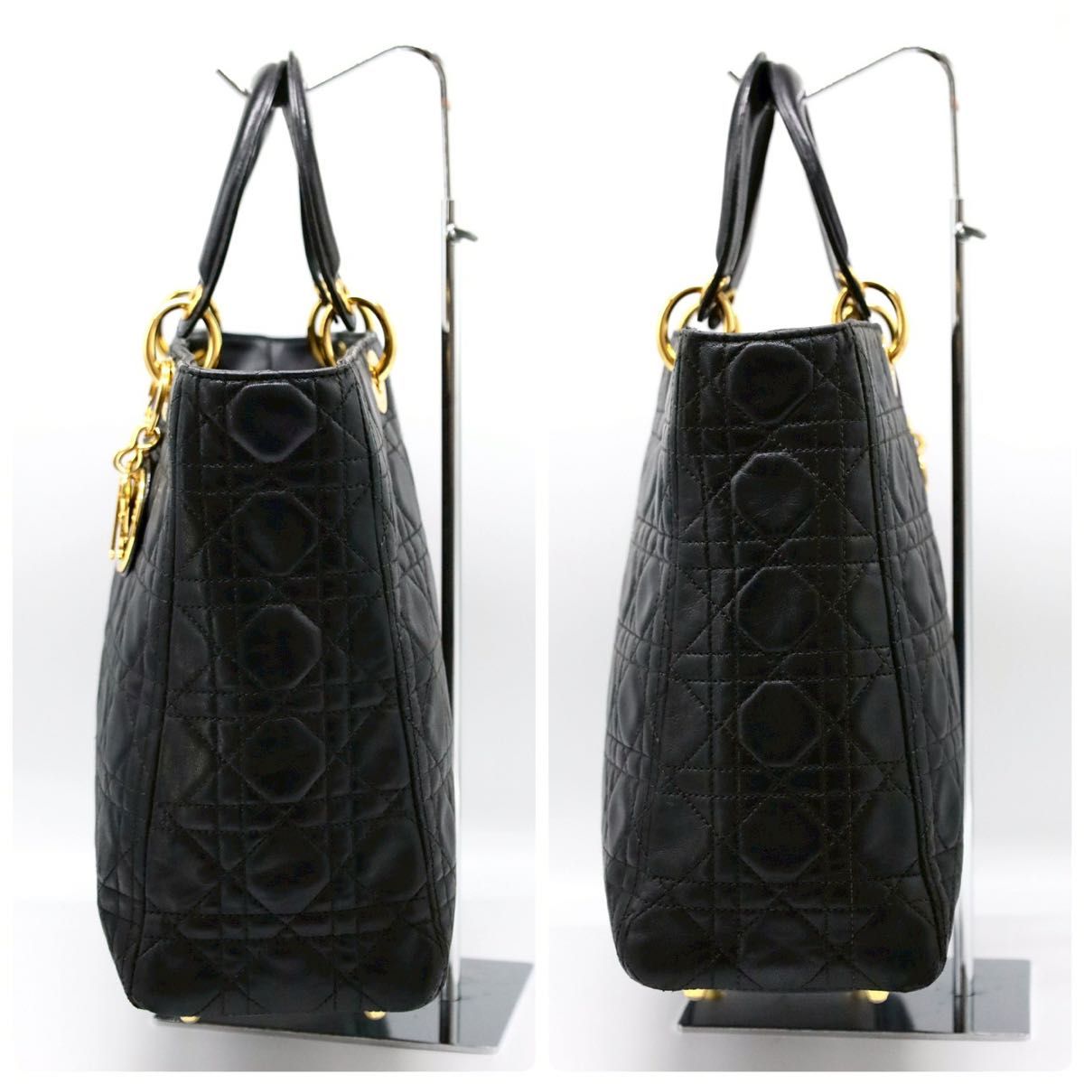 レディディオール Dior Christian カナージュ ハンドバッグ レディディオール Dior Christian カナージュ ハンドバッグ