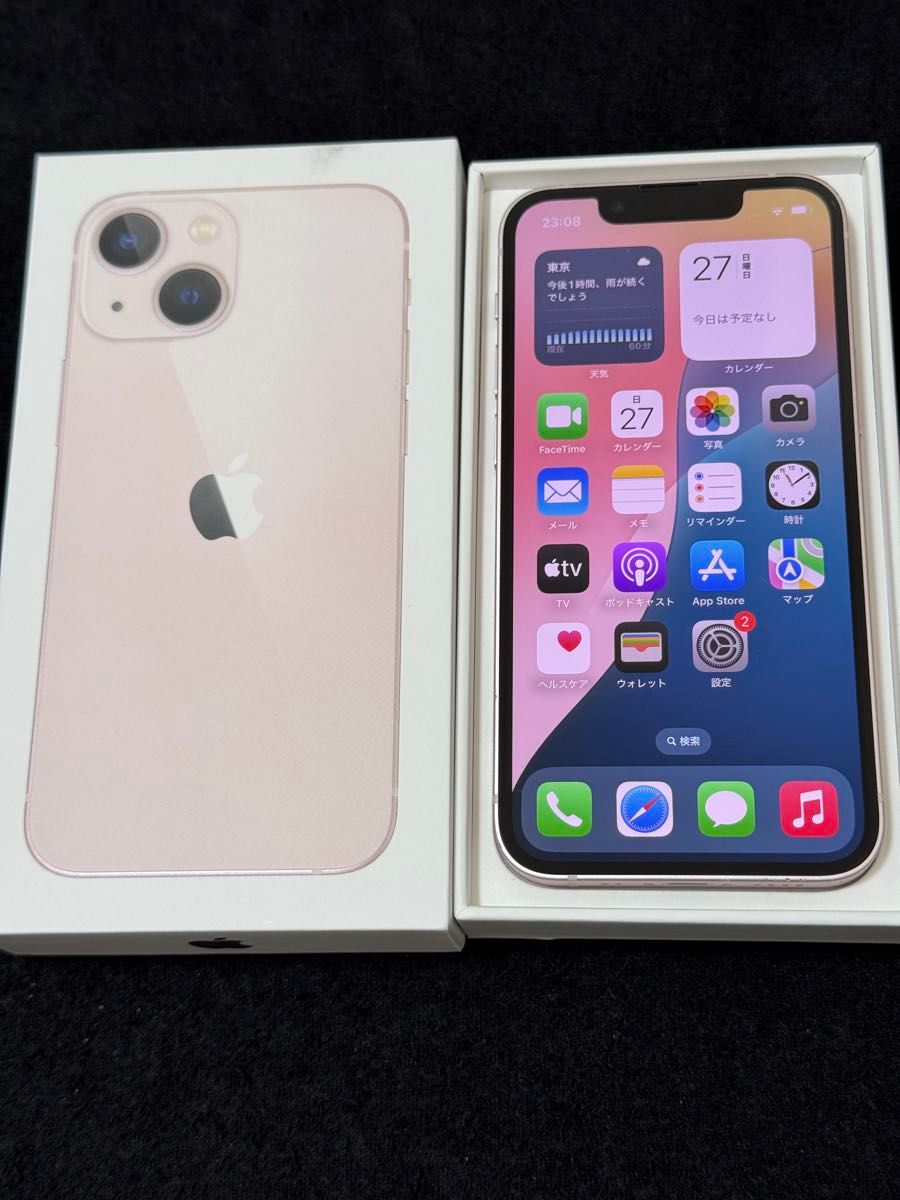 iPhone 13 mini 256GB Pink 国内版simフリー|Yahoo!フリマ(旧 iPhone 13 mini 256GB Pink 国内版simフリー|Yahoo!フリマ(旧