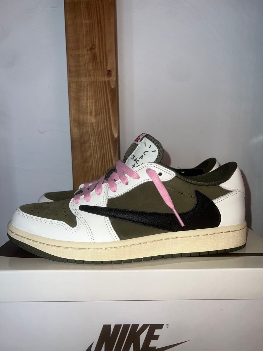 NIKE エアジョーダン1LOW OGSP Travis Scott オリーブ|Yahoo NIKE エアジョーダン1LOW OGSP Travis Scott オリーブ|Yahoo