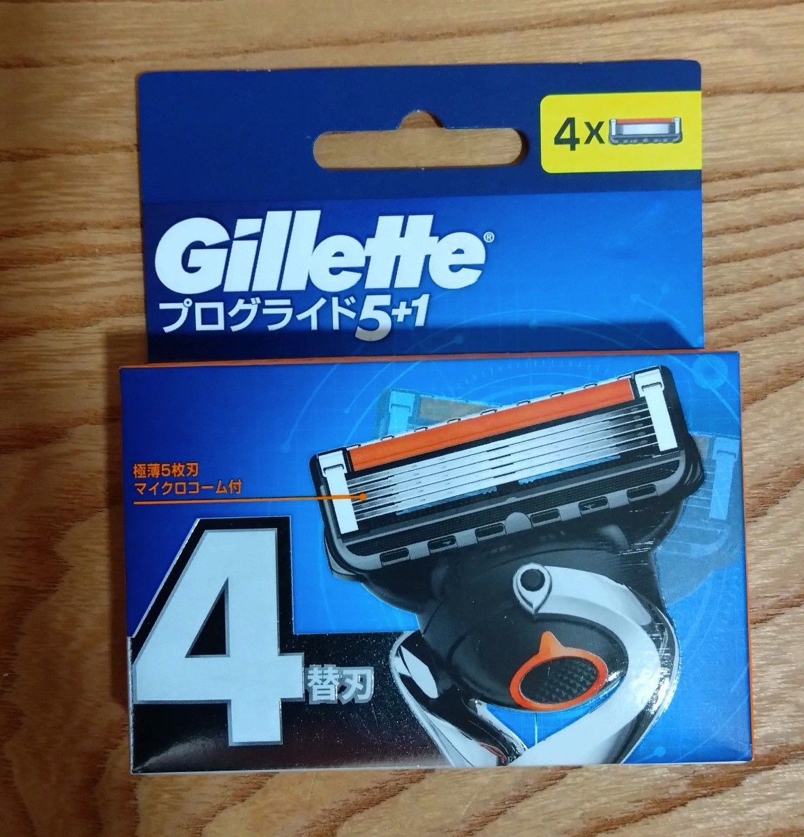 ジレット プログライド 5+1 替刃 4コ入 新品未開封 純正品【ゆう ジレット プログライド 5+1 替刃 4コ入 新品未開封 純正品【ゆう