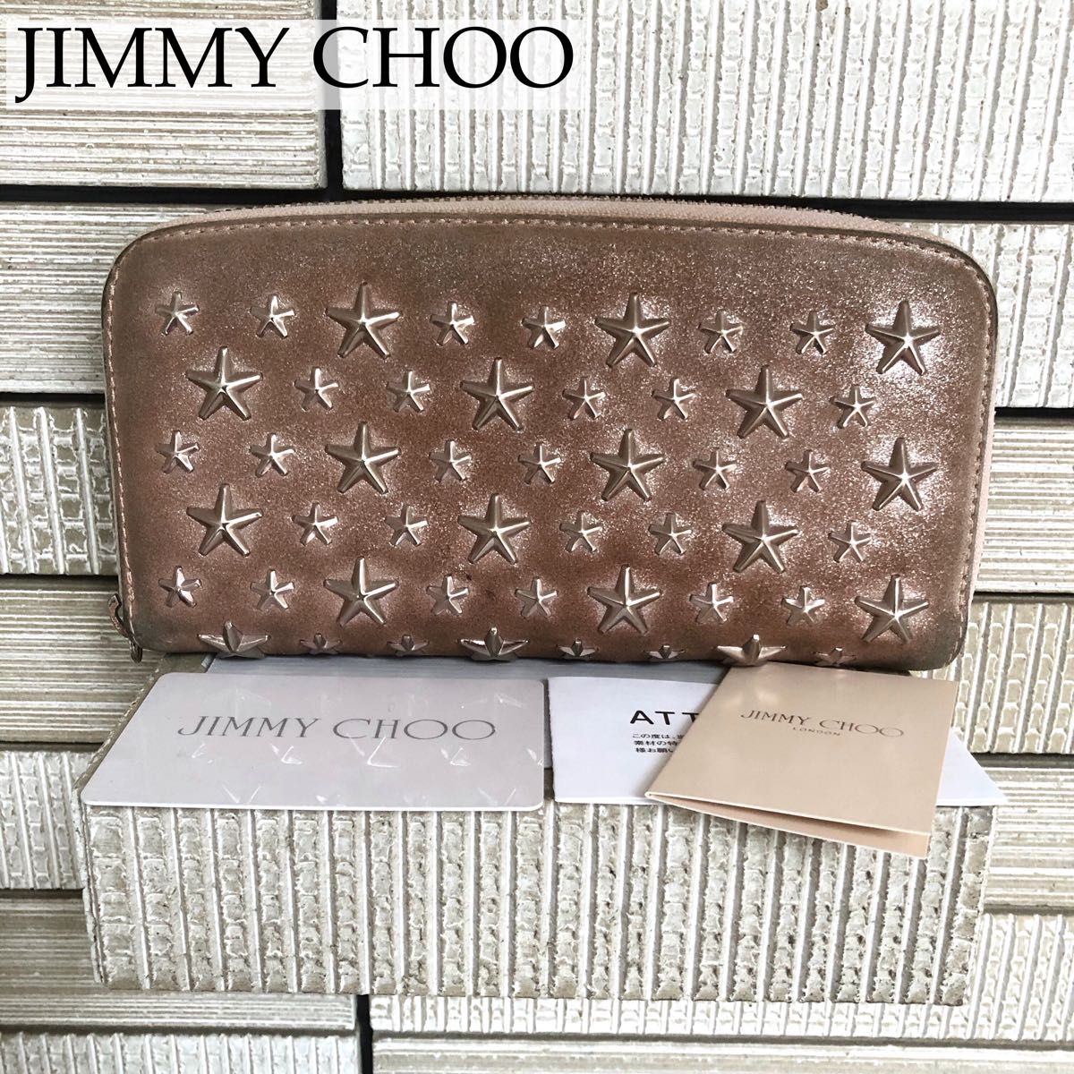 JIMMY CHOO ジミーチュウ 高級 長財布 ロングウォレット JIMMY CHOO ジミーチュウ 高級 長財布 ロングウォレット