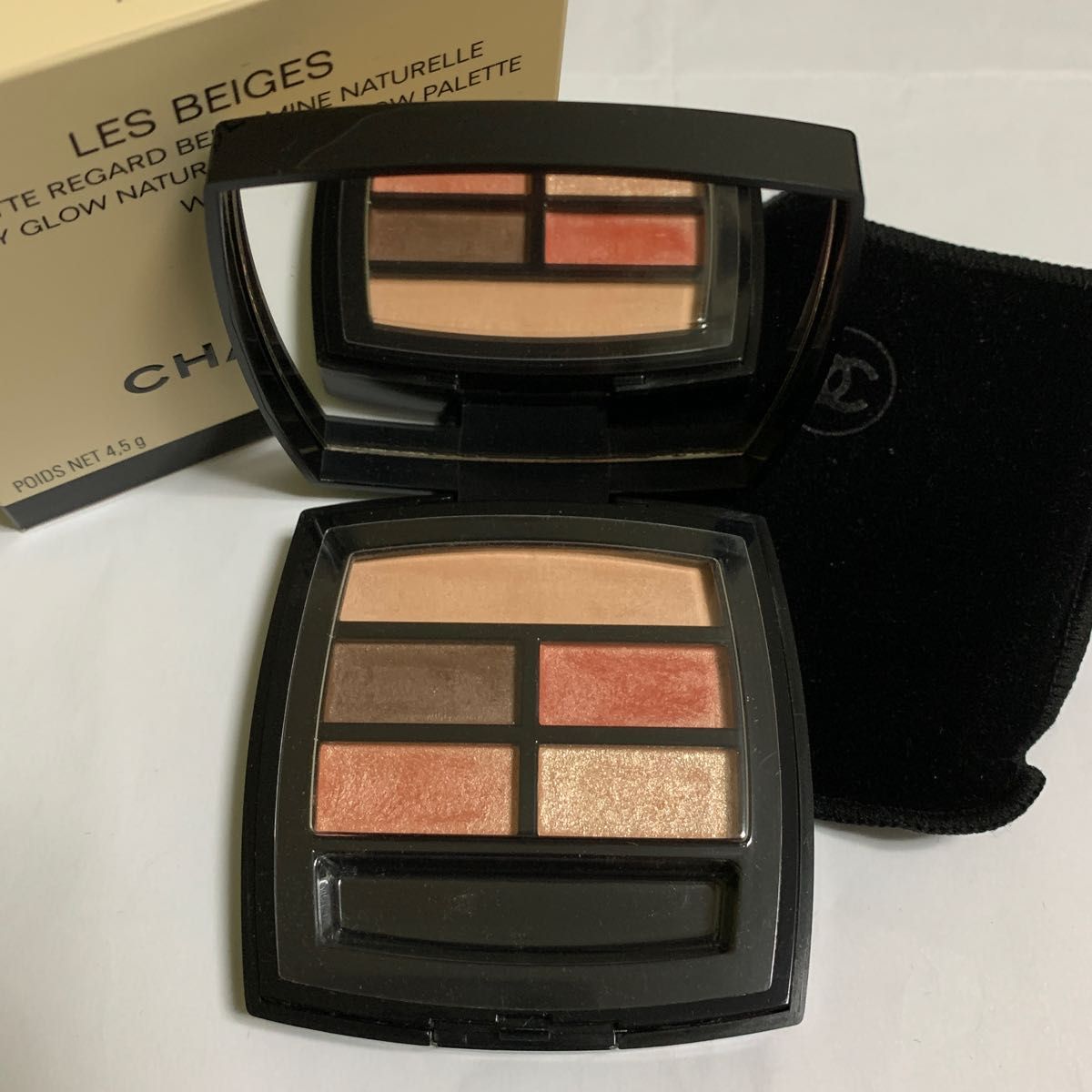 CHANEL シャネル レ ベージュ パレット ルガール ウォーム アイ CHANEL シャネル レ ベージュ パレット ルガール ウォーム アイ