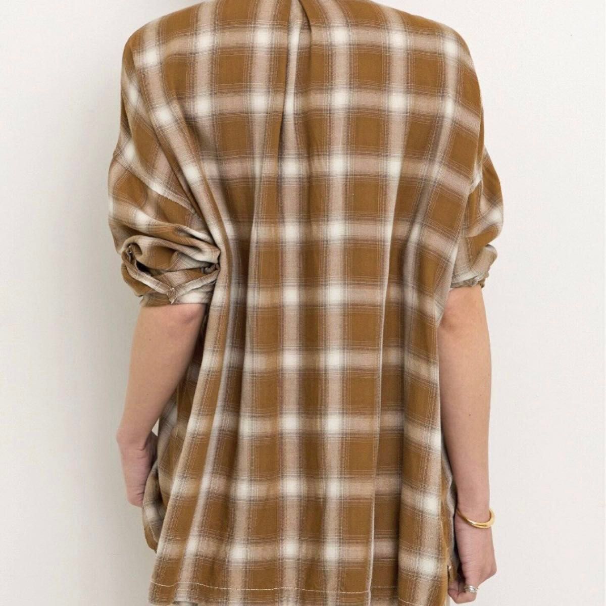 REMI RELIEF/レミ レリーフ】 CHECK 2 WAY SHIRT（シャツ