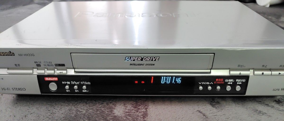 Panasonic ビデオデッキ VHSビデオデッキ パナソニックNV-HX33G Panasonic ビデオデッキ VHSビデオデッキ パナソニックNV-HX33G