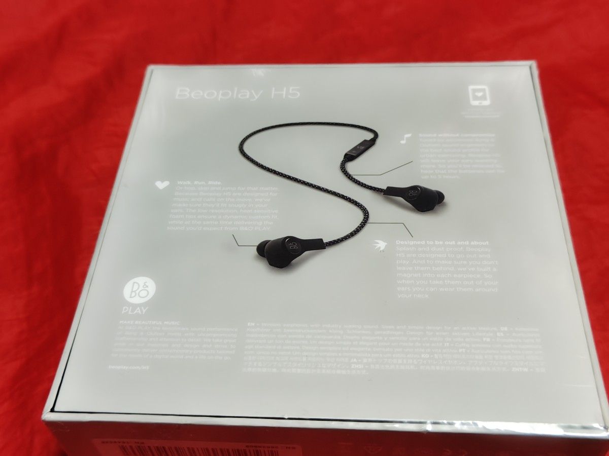 未開封新品 B&O PLAY Beoplay H5 廃盤 高級 ワイヤレスイヤホン 未開封新品 B&O PLAY Beoplay H5 廃盤 高級 ワイヤレスイヤホン