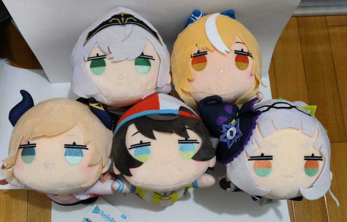 ホロライブ プロダクション 寝そべりぬいぐるみ 5体セット ホロライブ プロダクション 寝そべりぬいぐるみ 5体セット
