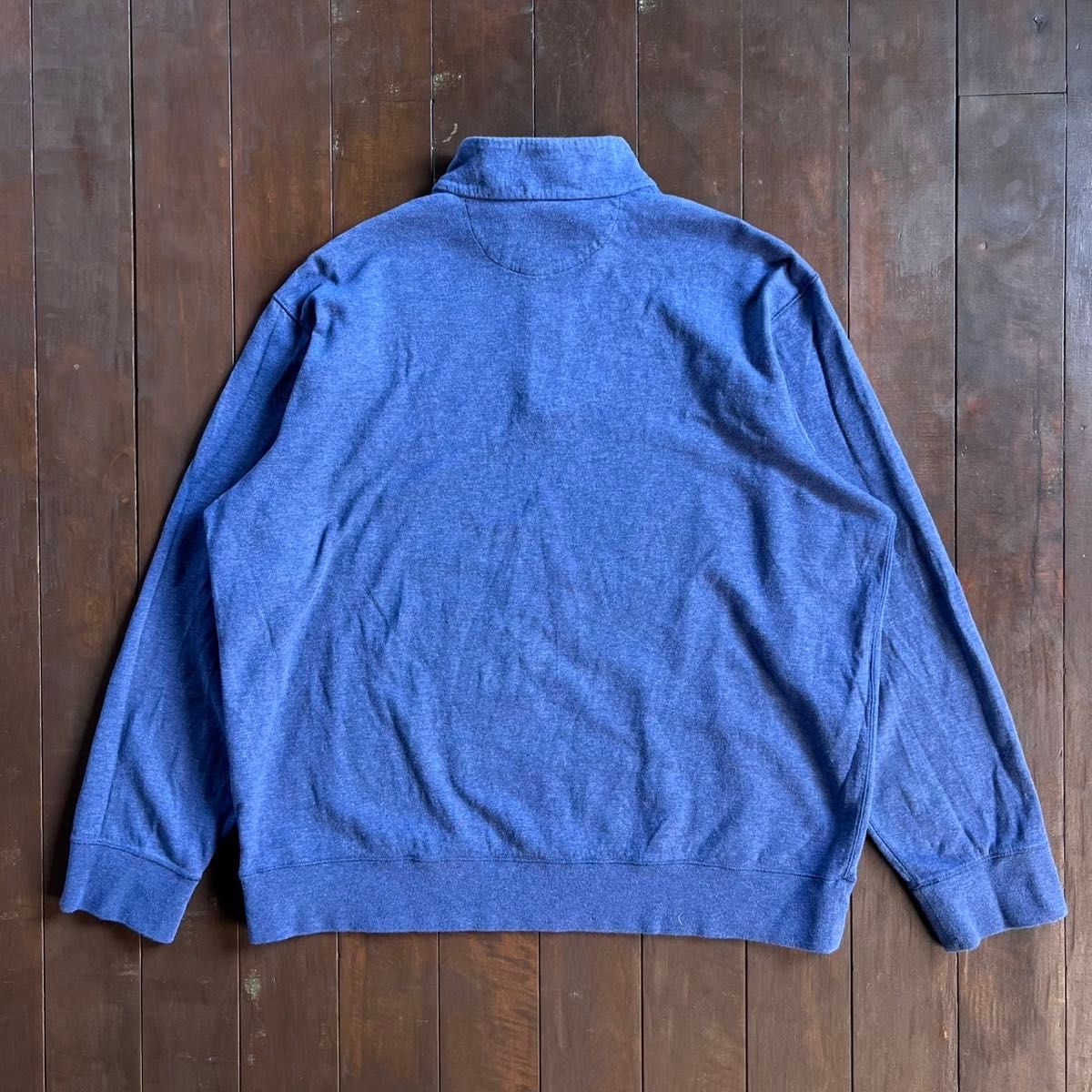 大人気 【POLO RALPH LAUREN】ハーフジップ 刺繍ロゴ スウェット 大人気 【POLO RALPH LAUREN】ハーフジップ 刺繍ロゴ スウェット