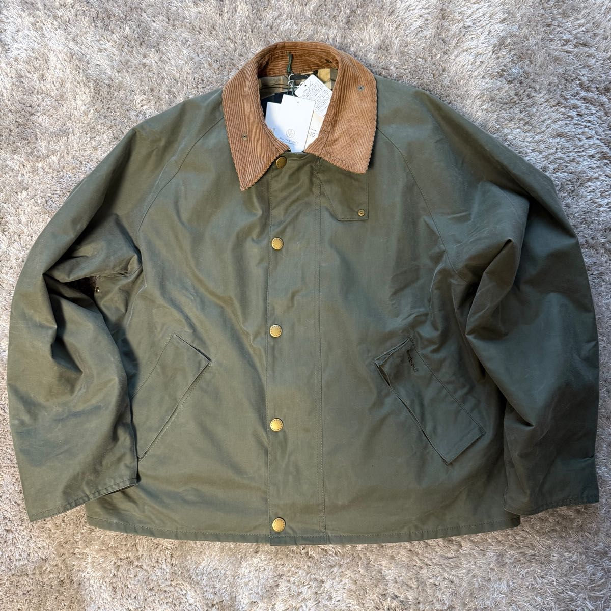 Barbour transport wax BEAUTY&YOUTH 別注バブアー トランス Barbour transport wax BEAUTY&YOUTH 別注バブアー トランス