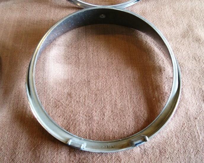  Daimler W6 Jaguar Double Six head light ring head light bezel head light trim present condition goods 