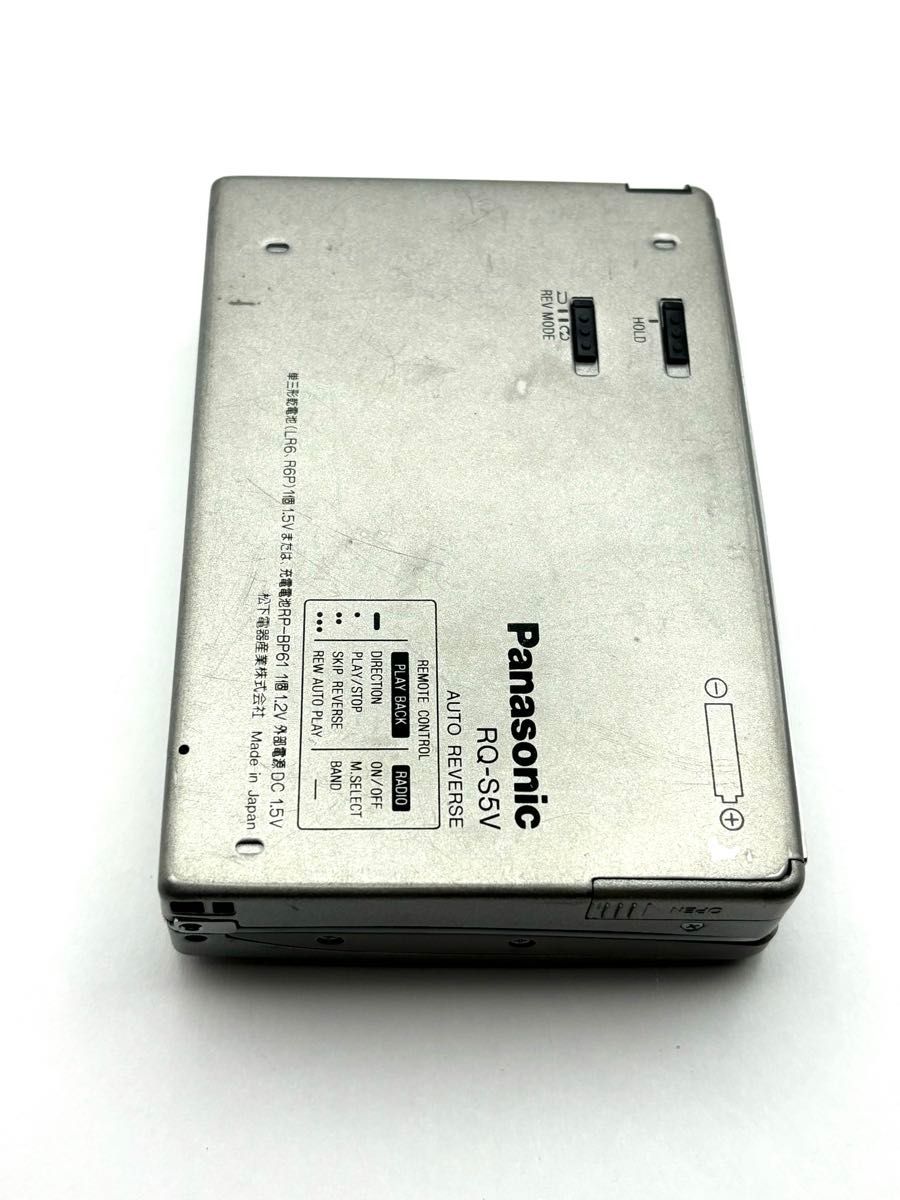 Panasonic パナソニック カセットプレーヤー RQ-S5V ジャンク品 Panasonic パナソニック カセットプレーヤー RQ-S5V ジャンク品