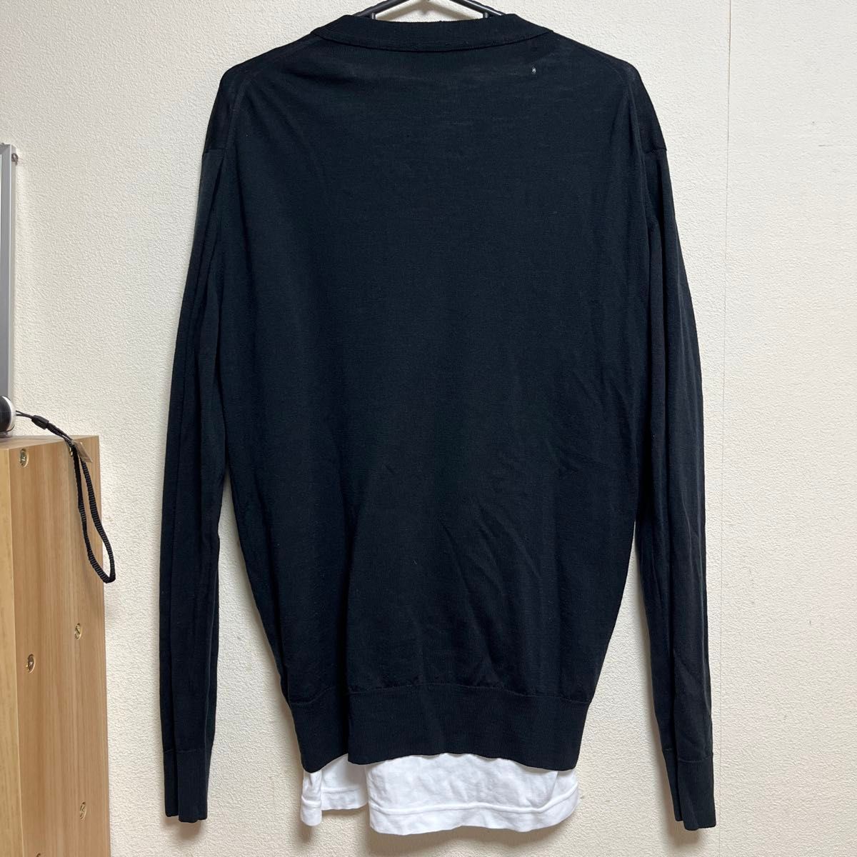 小さな穴あり】JOHN SMEDLEY ジョンスメドレー カーディガン 小さな穴あり】JOHN SMEDLEY ジョンスメドレー カーディガン