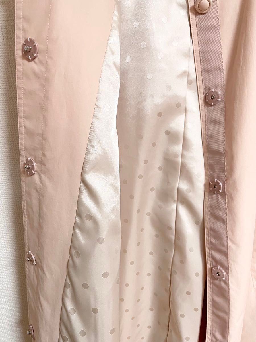 新品】NOLLEY'S ノーリーズ ノーカラーコート スプリングコート 新品】NOLLEY'S ノーリーズ ノーカラーコート スプリングコート