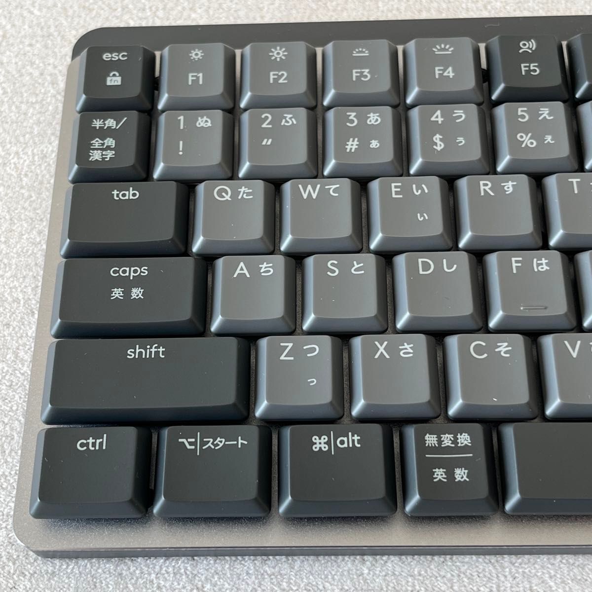 美品】ロジクール MX Mechanical キーボード 青軸 KX850FC 美品】ロジクール MX Mechanical キーボード 青軸 KX850FC